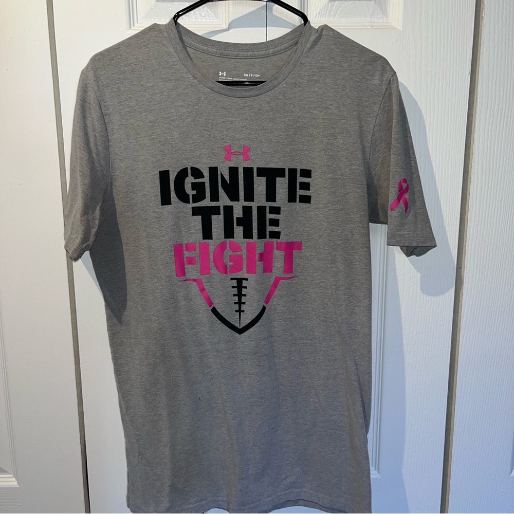 Under Armour Size SM Breast Cancer Awareness Graphic Tee